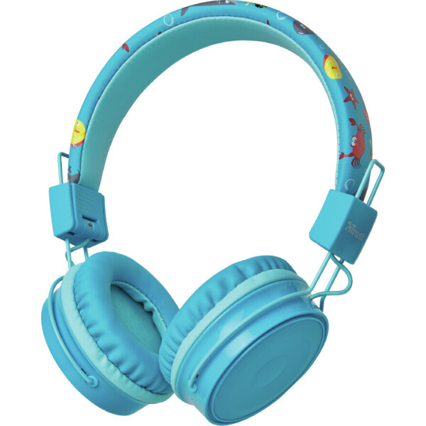 

Наушники Trust Comi Bluetooth Wireless Kids Headphones (23128) Light Blue