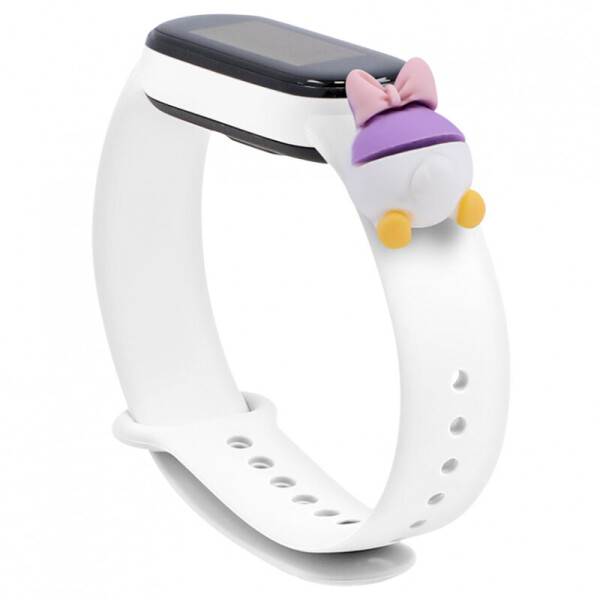 

Силиконовый ремешок Cartoon Face для Xiaomi Mi Band 5 (Белый / Поночка) (930840)