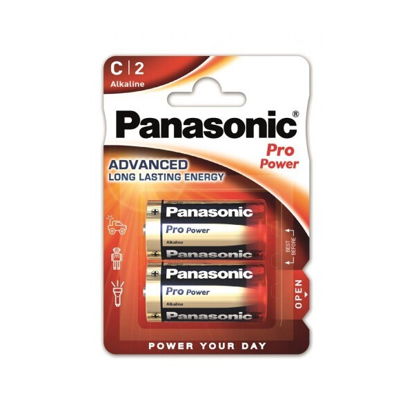 

Батарейка Panasonic PRO POWER C BLI 2 ALKALINE (LR14XEG/2BP)