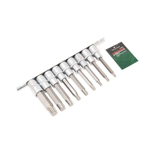 

Головки-биты RIBE, набор 9пр., 1/2", RF-40915L ROCKFORCE