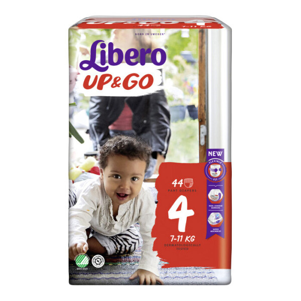

Подгузники-трусики Libero Up&Go 4, 7-11 кг, 44 шт.