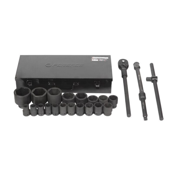 

Головки ударные глубокие, набор 23пр., 3/4 " 6гр., F-6231MPB FORSAGE