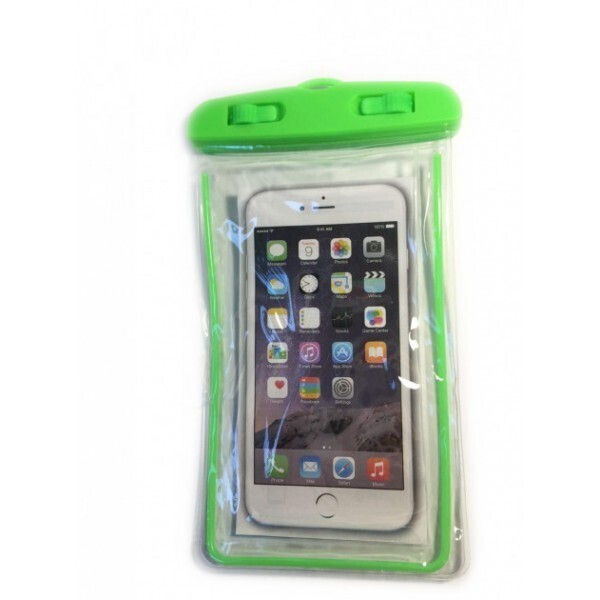 

Водонепроницаемый чехол для телефона и документов Waterproof Green (to-253843)