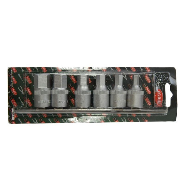 

Головки 6-гранные для сливных пробок, набор 6пр., 1/2", RF-4063 ROCKFORCE