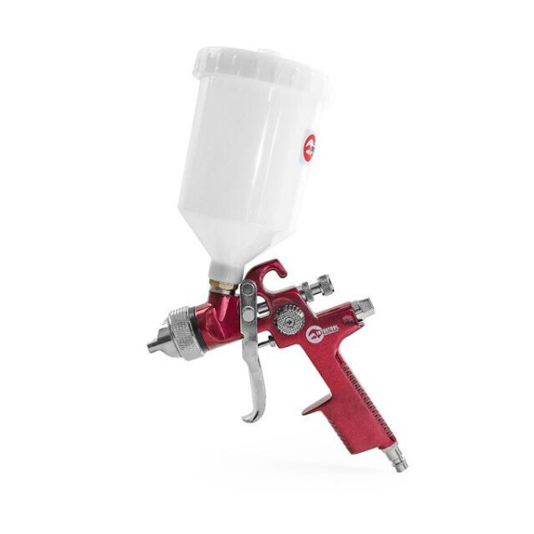 

HVLP RED PROF Краскопульт 1.4мм, в.пласт.бачок 600мл. (PT-0104 Intertool)
