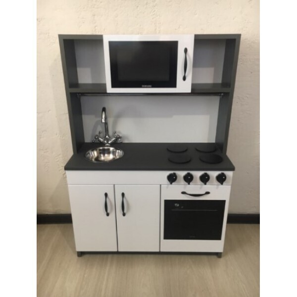 

Игровой набор VHRD Детская кухня с плитой, раковиной, духовкой и микроволновой печью Графитовый (VD014)