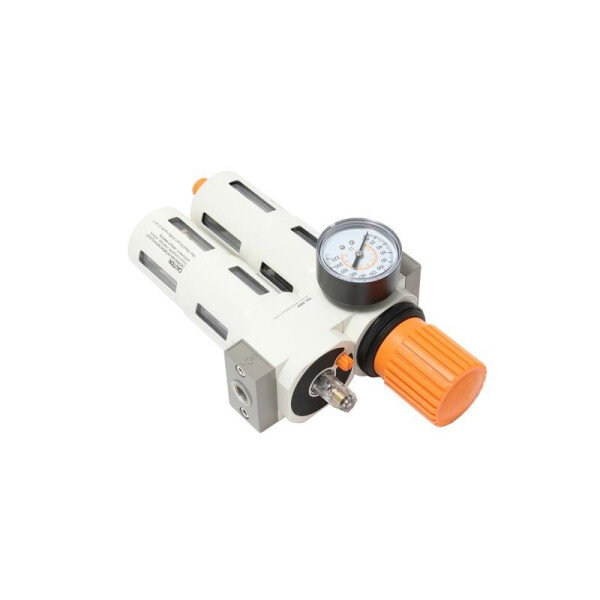 

Блок подготовки воздуха фильтр-регулятор + лубрикатор 1/2", RF-7004012 ROCKFORCE