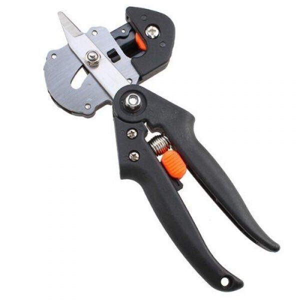 

Профессиональный прививочный секатор Titan Professional Grafting Tool с 3 ножами для обрезки и прививки деревьев (to-241270)
