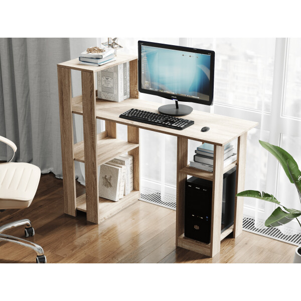 

Компьютерный стол Rimos 1200х766х532 мм Дуб Сонома (Z-4_D)