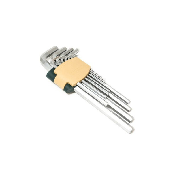 

Ключи Г-образные 6-гранные экстра длинные, набор 13пр 2, 2.5, 3-8, 10, 12, 14, 17, 19мм, RF-5137XL ROCKFORCE