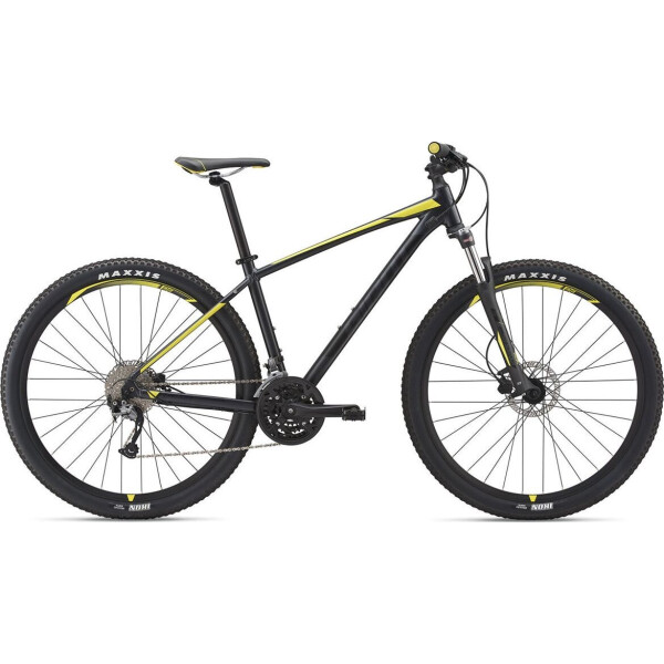 

Велосипед Giant Talon 3 GE 29 2019 / Рама 18 Metallic Black/Lemon Yellow/Black