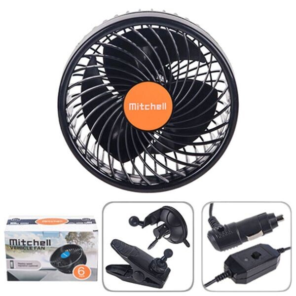 

Вентилятор HX-T704 6 24V 12W + клипса две скорости