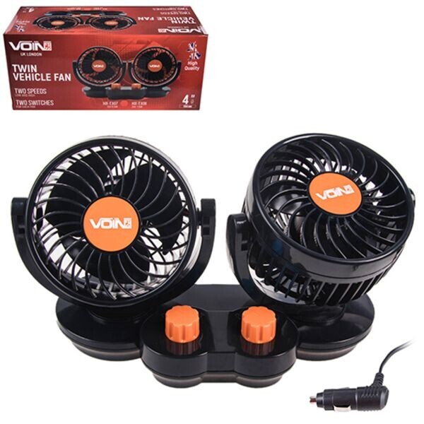 

Вентилятор VOin HX-T308 4 24V 10W двойной две скорости/две регулировки