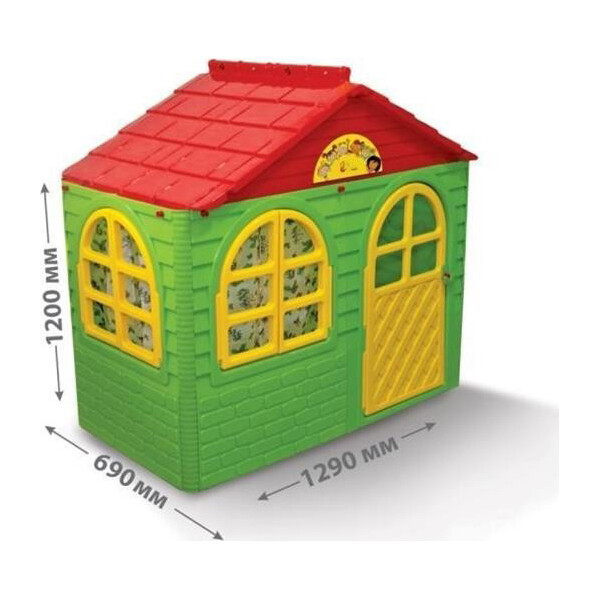 

Домик детский Doloni Toys Зеленый-69 (bc-fl-1009)