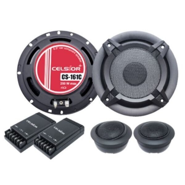 

Celsior CS-161С двухполосные компонентные динамики. Серия Gray 6,5”