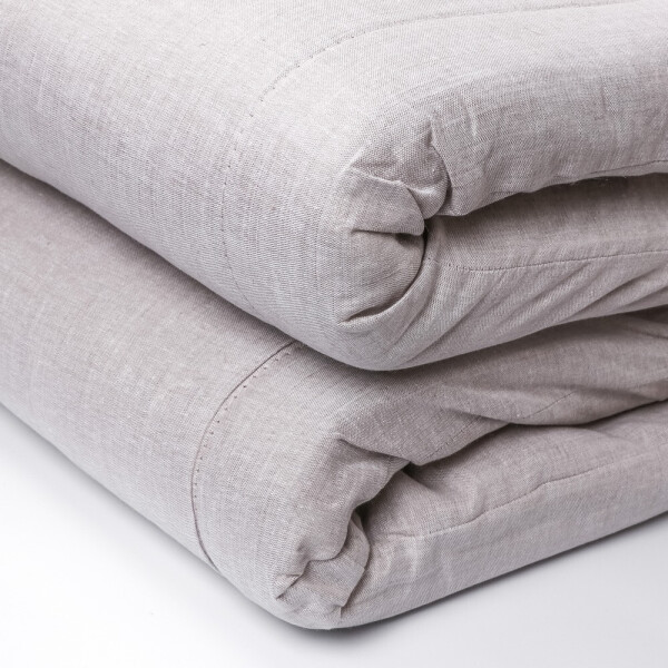 

Матрас Футон Lintex (зима/лето) 160х200х5 см., ткань лен, серый