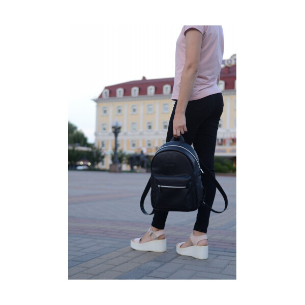 

Женский рюкзак Sambag Talari LSSP черный жіночий молодіжний