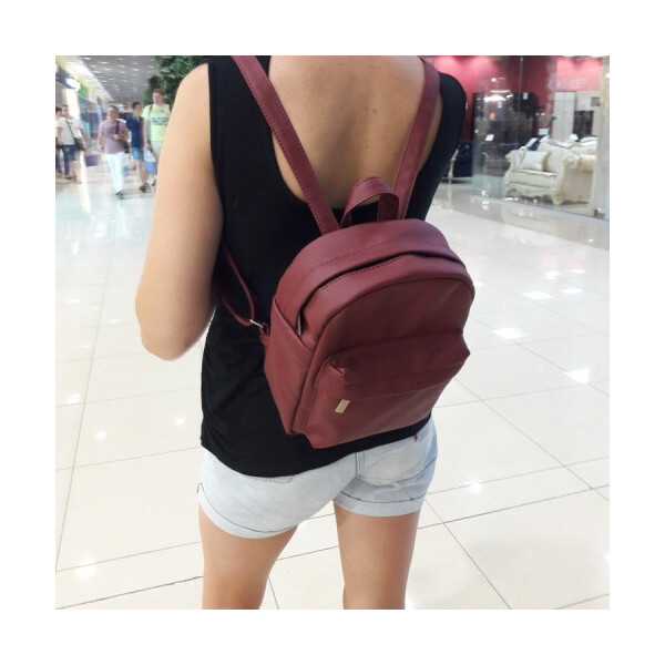 

Женский Рюкзак Sambag Brix SE бордо жіночий молодіжний