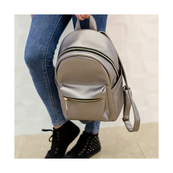 

Женский рюкзак Sambag Dali LF silver dark
