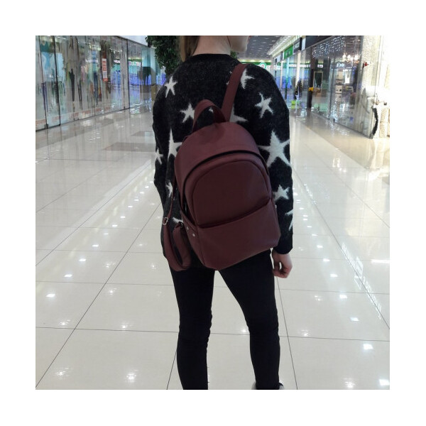 

Женский рюкзак Sambag Dali LB бордо