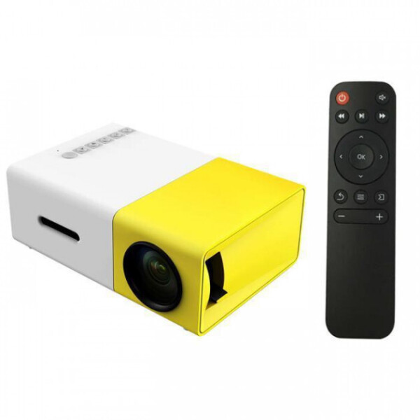 

Мультимедийный портативный мини проектор Projector LED YG300 N Mini с динамиком