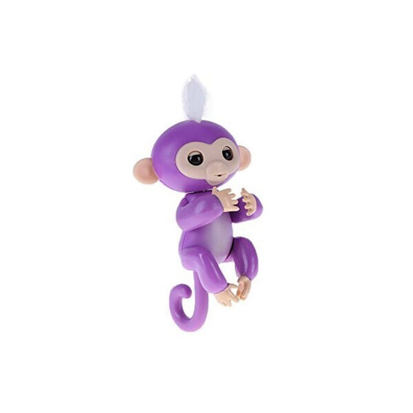 

Интерактивная обезьянка Fingerlings monkey Фиолетовая
