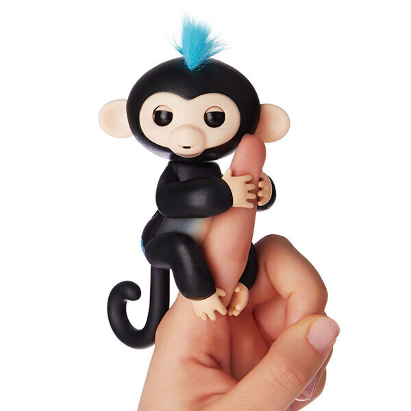 

Интерактивная обезьянка Fingerlings monkey Черная