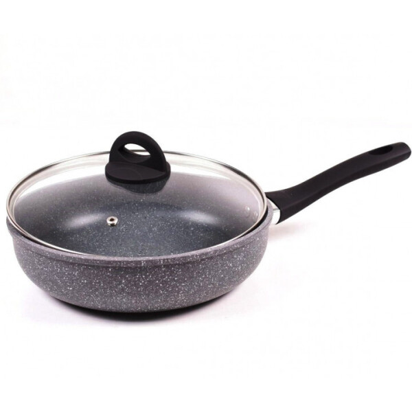 

Сковородка Benson BN-491 24 см с крышкой с мраморным покрытием