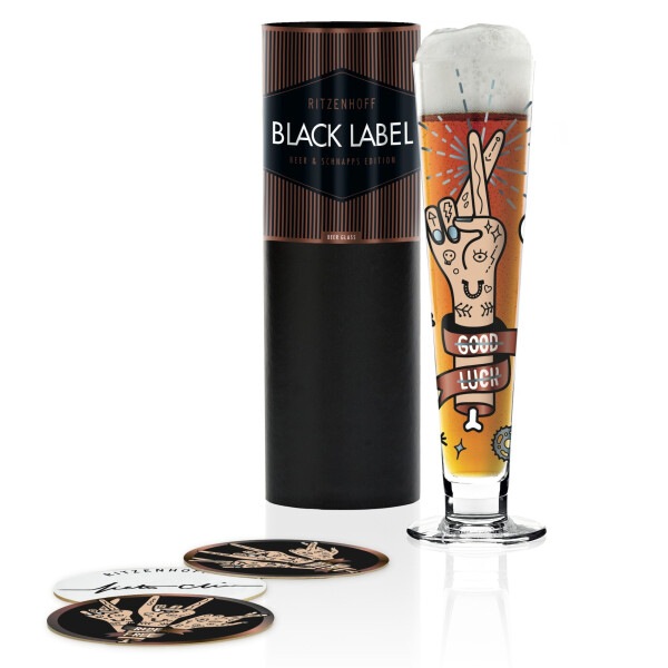 

Пивной бокал Black Label от Pietro Chiera