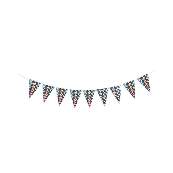 

Декоративная гирлянда Birtyday Party, голографическая