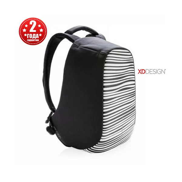 

Рюкзак антивор городской XD Design Bobby Compact 14", Zebra (P705.651)