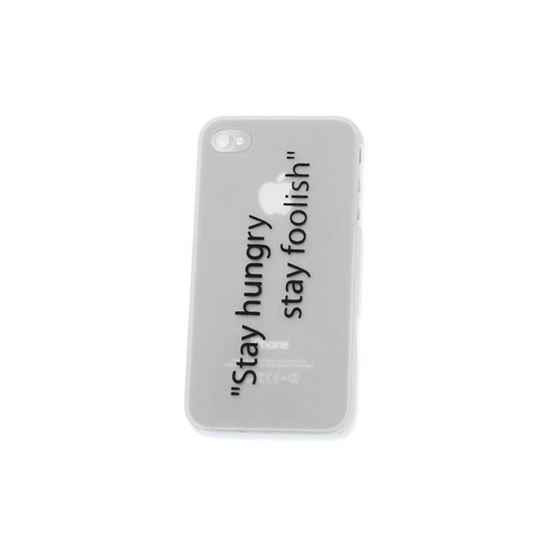 

Чехол для iPhone 4G "Stay hungry Stay foolish"