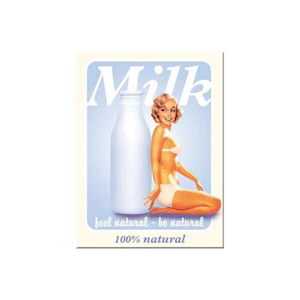 

Магнит 8x6 см "Pin-Milk" Nostalgic Art (14022)