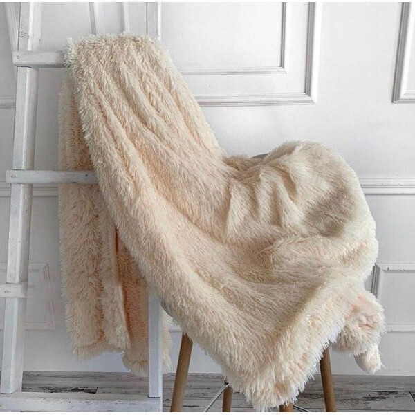 

Плед Лиша Травка Bamboo Fiber Blanket 200X220см Кремовый