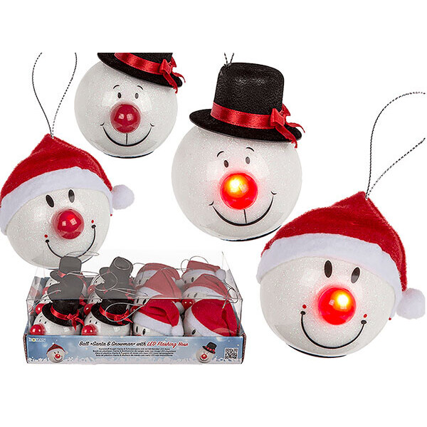 

Шар "Santa & Snowman" LED