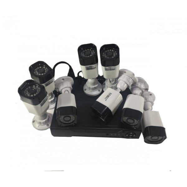 

Комплект видеонаблюдения Регистратор + 8 проводных камер AHD CCTV DVR KIT CAD D001 2mp8ch