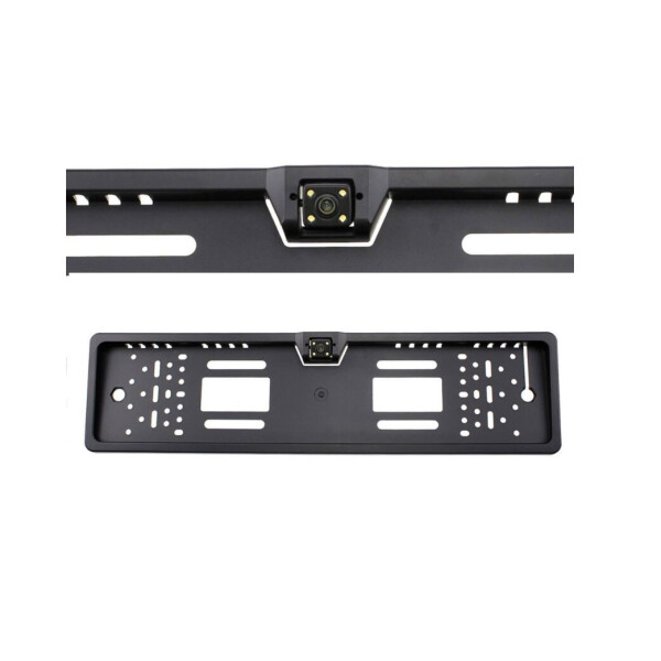 

Камера заднего вида рамка 16LED Black с подсветкой + сенсор 4089