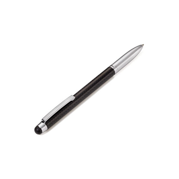 

Роллерная ручка со стилусом для iPad и iPhone Fine carbone, черная