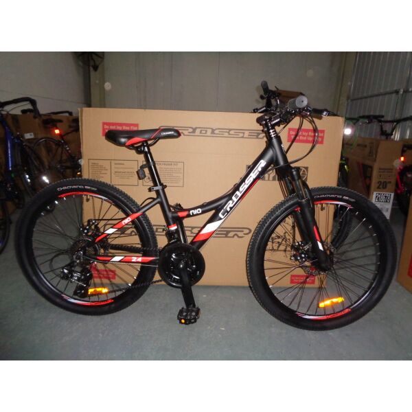 

Велосипед Crosser Nio Stels 24" 12,5" Black / Red (Nio Stels 24/12,5)