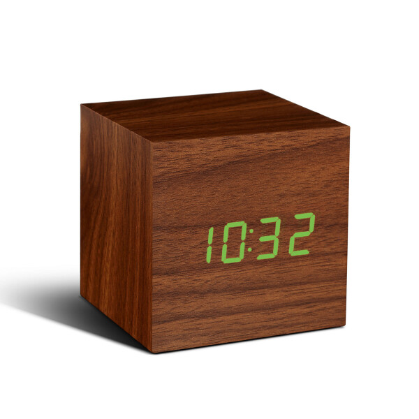 

Смарт-будильник "WOODEN CUBE", коричневый