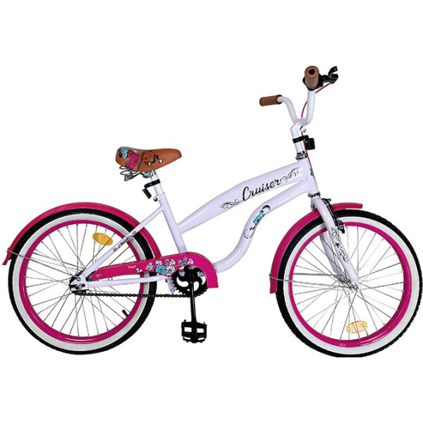 

Велосипед Tilly Cruiser 20" T-22034 White / Pink (T-22034)