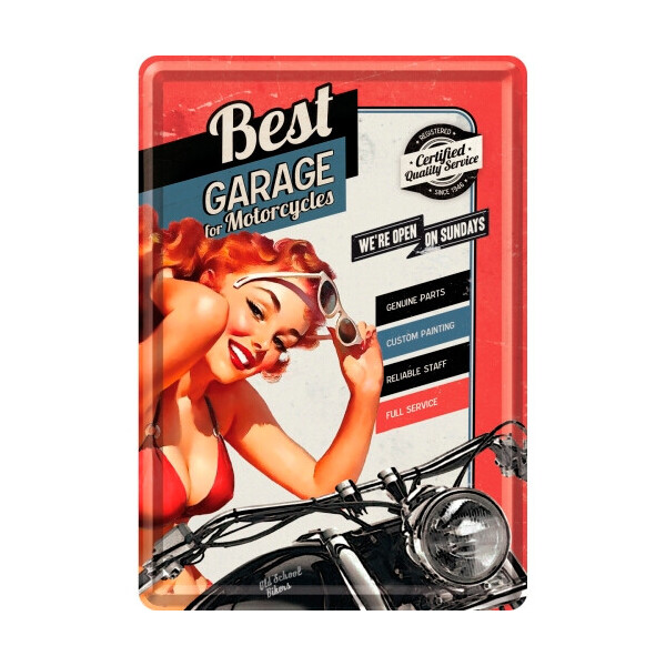 

Открытка "Best Garage Red" Nostalgic Art (10229)