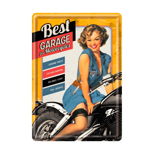 

Открытка "Best Garage Yellow" Nostalgic Art (10236)