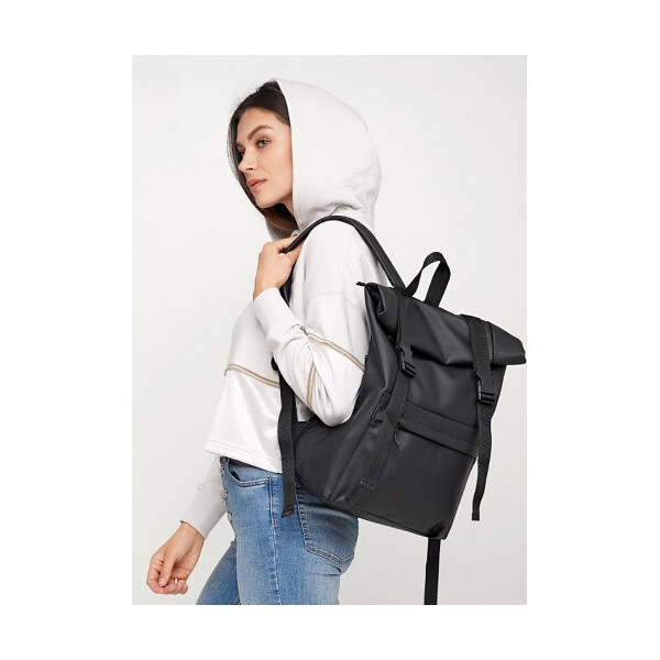 Рюкзак RollTop 0SH черный