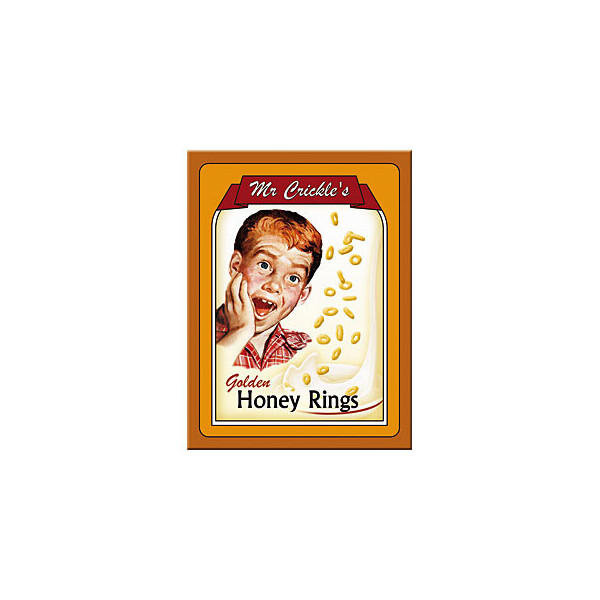 

Магнит 8x6 см "Mr Crickle's - Honey Rings" Nostalgic Art (14193)
