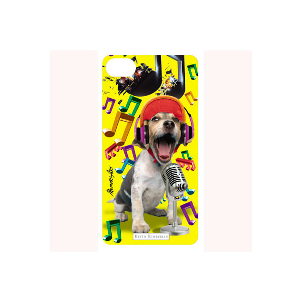

3-D вкладыш для iPhone "Singer dog"