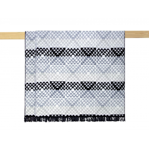 

Плед Arya Blanket Annas 200x220 см Синий с белым Хлопок