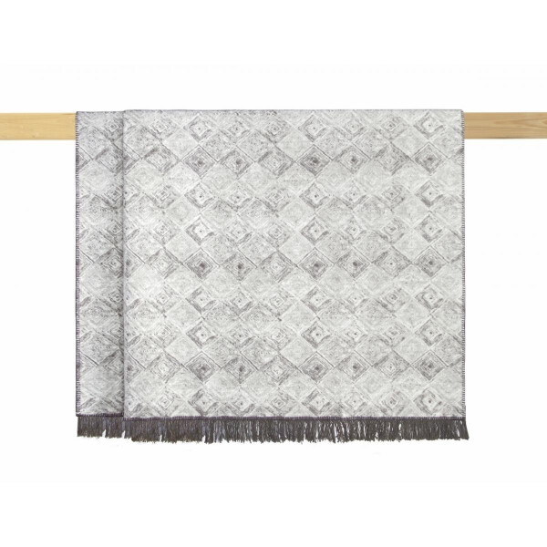 

Плед Arya Blanket Savannah 200x220 см Белый с бежевым Хлопок