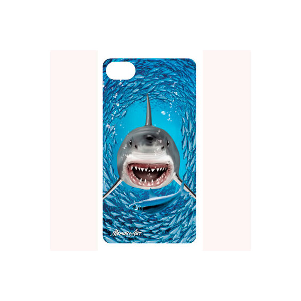 

3-D вкладыш для iPhone Акула