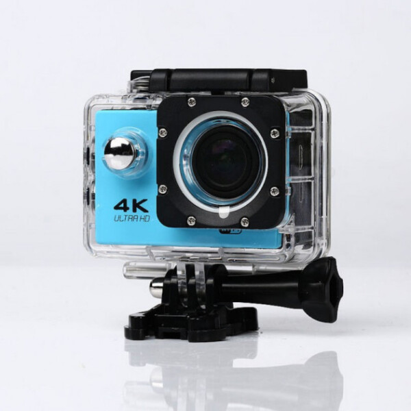 

Экшн камера Sports Cam F60R Full HD 4K Wi-Fi с пультом ДУ Голубая